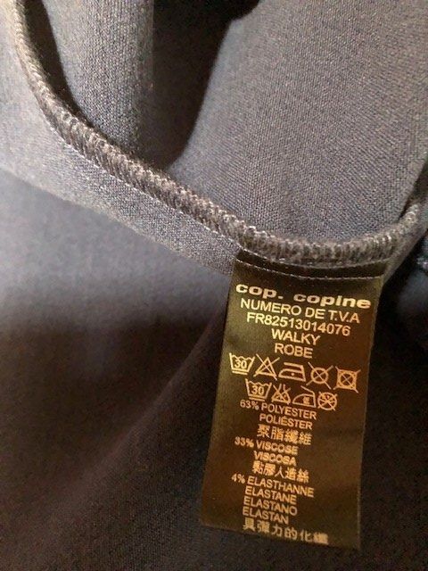 Vestiti: Robe Bleu Cop. Copine  Blaues Kleid. Cop. Copine – Usato da CORMINBOEUF venduto da toutou 3
