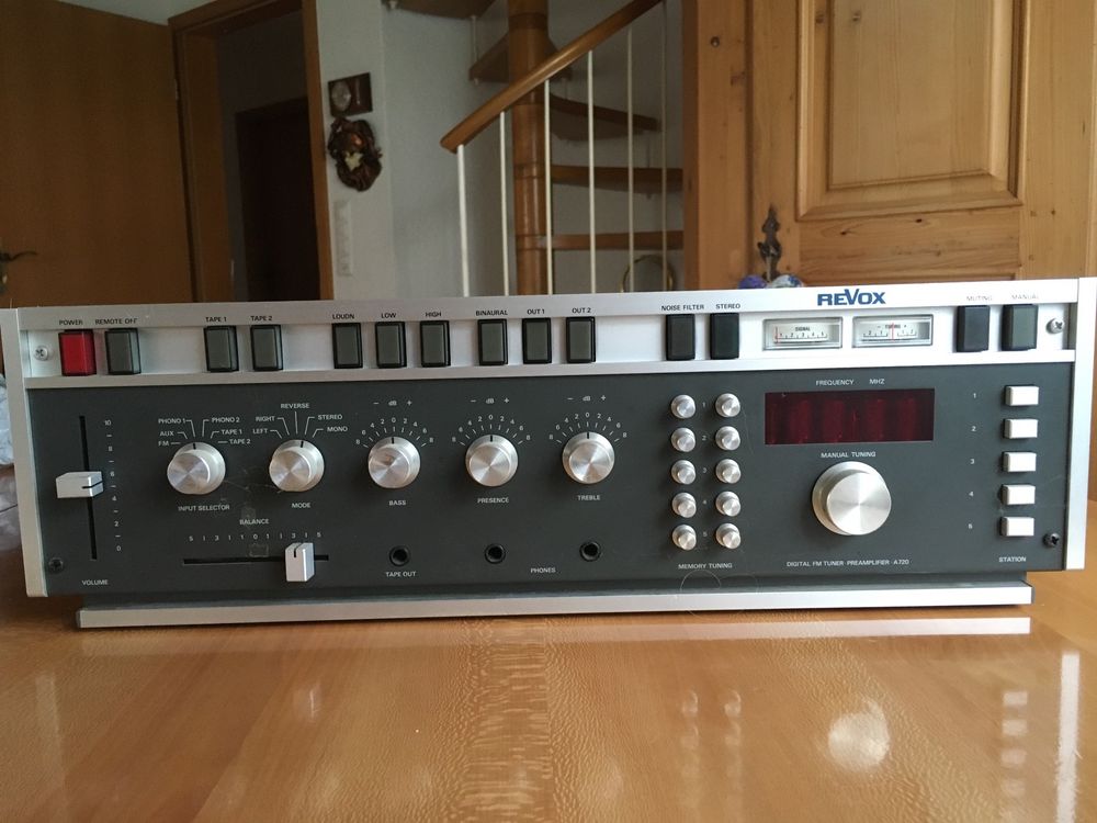 REVOX Tuner/Vorverstärker A720 (Gebraucht) in Grossaffoltern für CHF ...