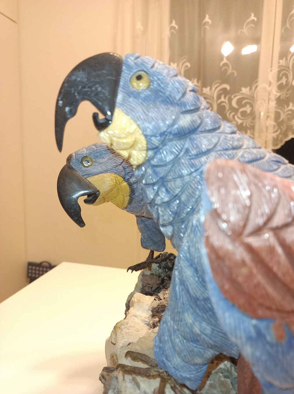 Figuren: Stein-Papageien – Gebraucht aus Mettmenstetten von Motoro66 2