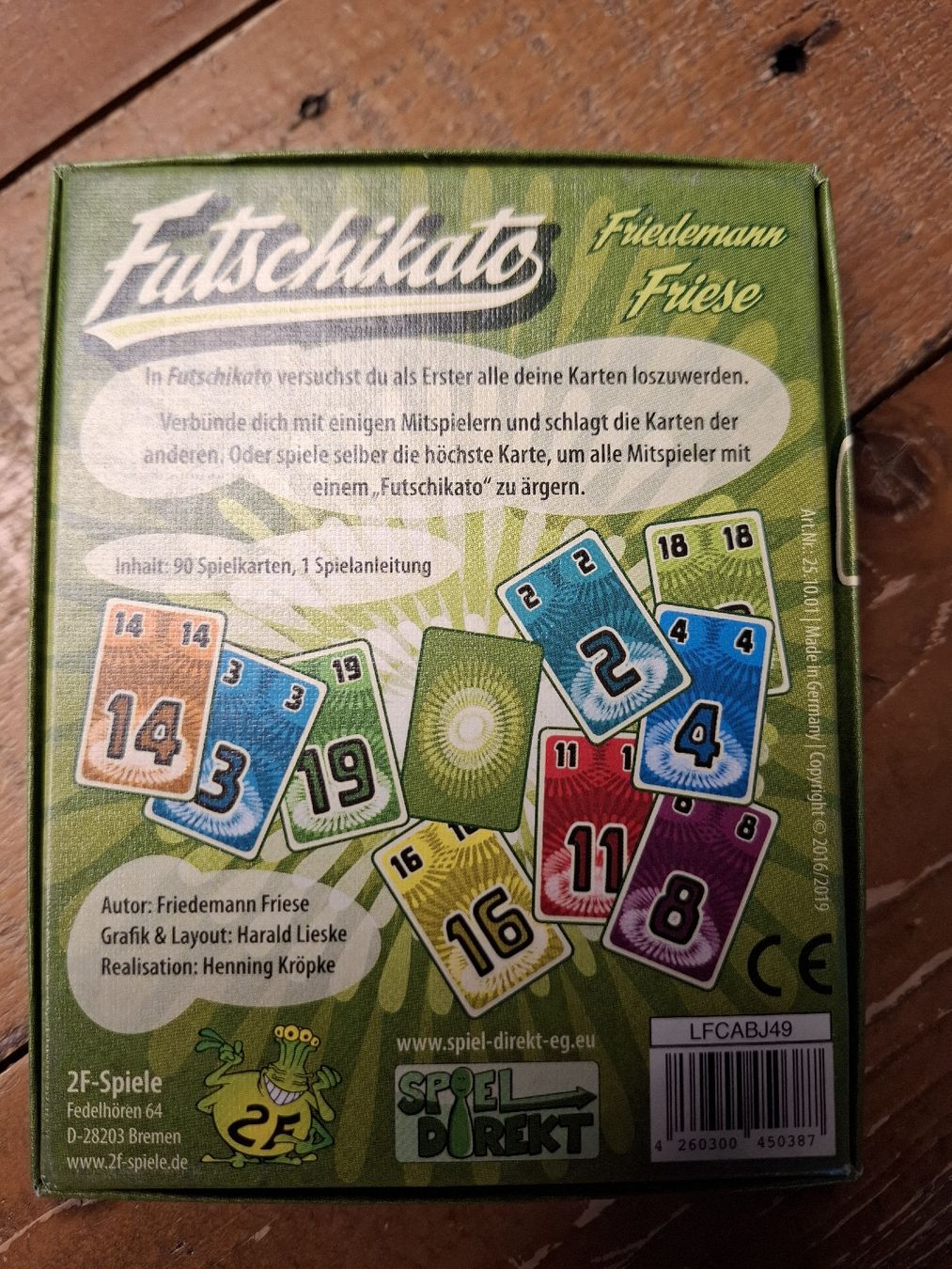 Giochi: Futschikato – Usato da Oberwangen TG venduto da jecari 1
