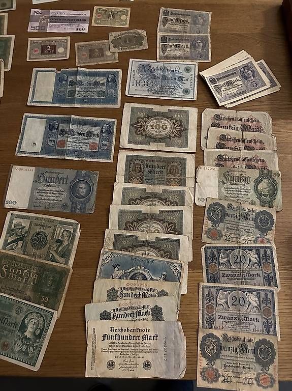 Banknoten: Banknoten Deutsches Reich – Gebraucht aus möhlin von Caja1 1