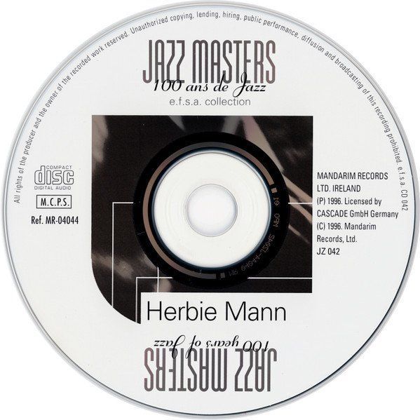 CD: Herbie Mann JAZZ MASTERS Curtis Fuller Johnny Griffin CD – Usato da Kandergrund venduto da Sososo 3