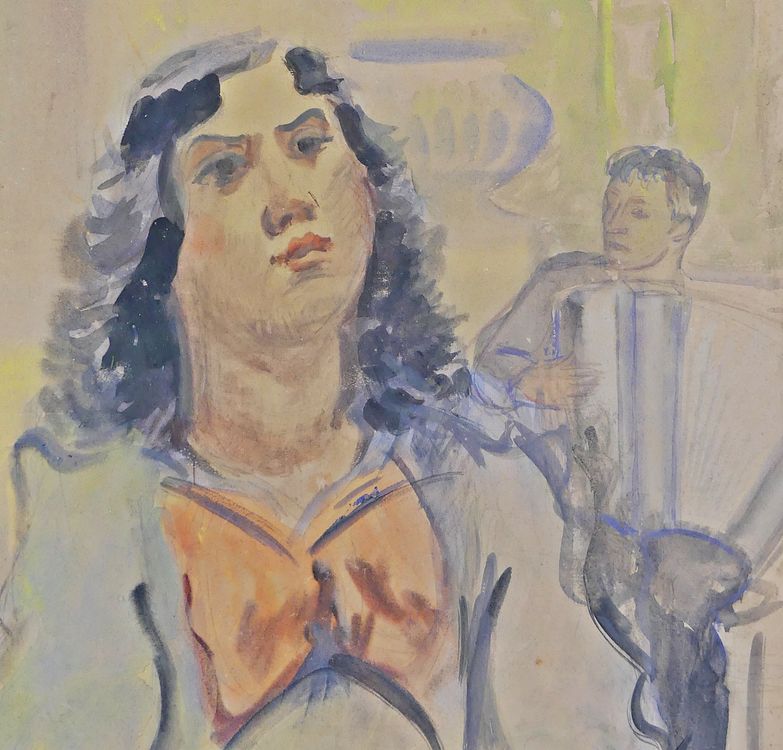 Original Kunstwerk von Fernand Labat! Kaufen auf Ricardo