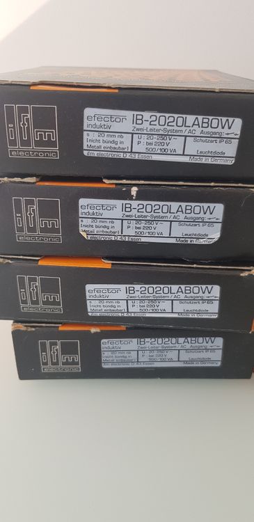 Sensore IFM IB-3020-ANKG-IB5072 Nuovo (senza Scatola O Con Scatola Aperta)
