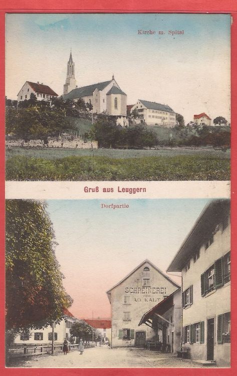 Leuggern - mit Schreinerei von Ad. Kalt - 1916 | Kaufen auf Ricardo