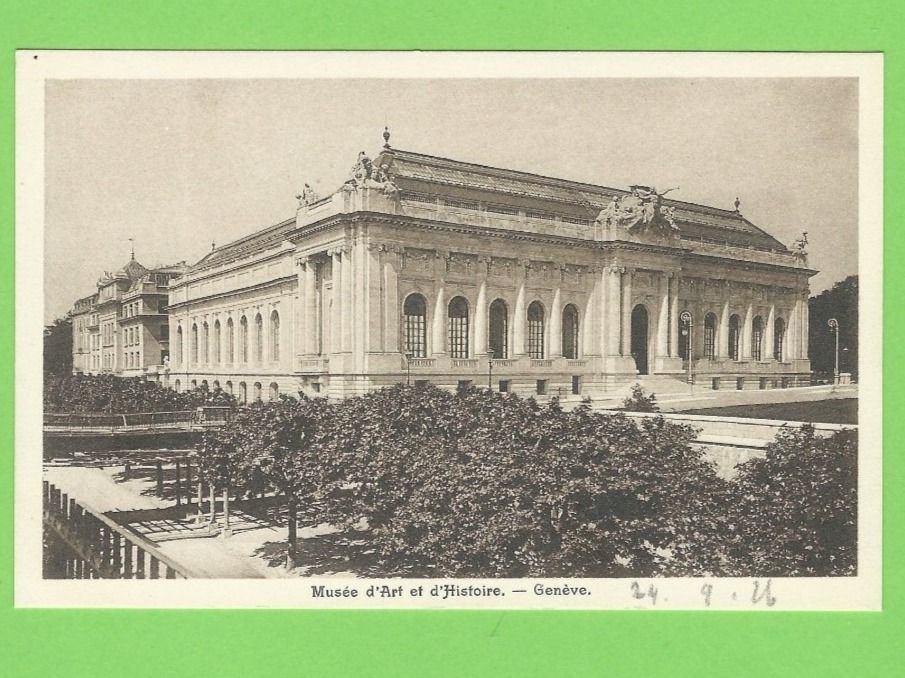 Ansichtskarten: Genève, Musée d'Art et d'Historie – Neu (gemäss Beschreibung) aus Zürich von t24_de