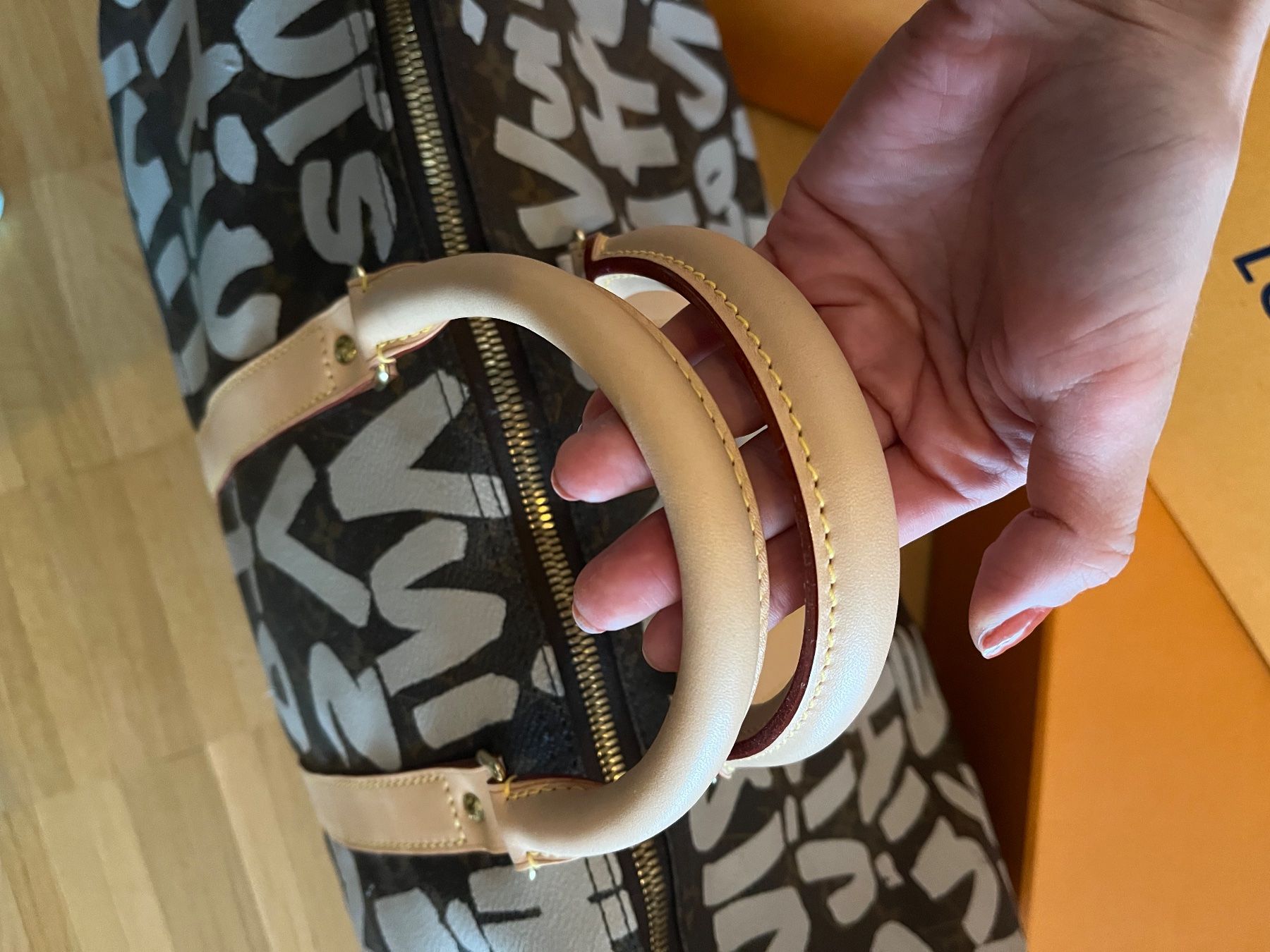 Louis Vuitton Taschen für Damen: Louis Vuitton Keepall 50 – Gebraucht aus Feuerthalen von sommer92 3