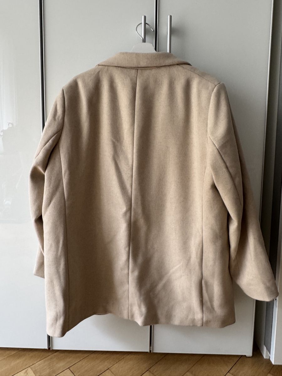 H&M Cappotti: Cooler Oversize Wollblazer, Beige – Usato da Zürich venduto da Zisi7 1