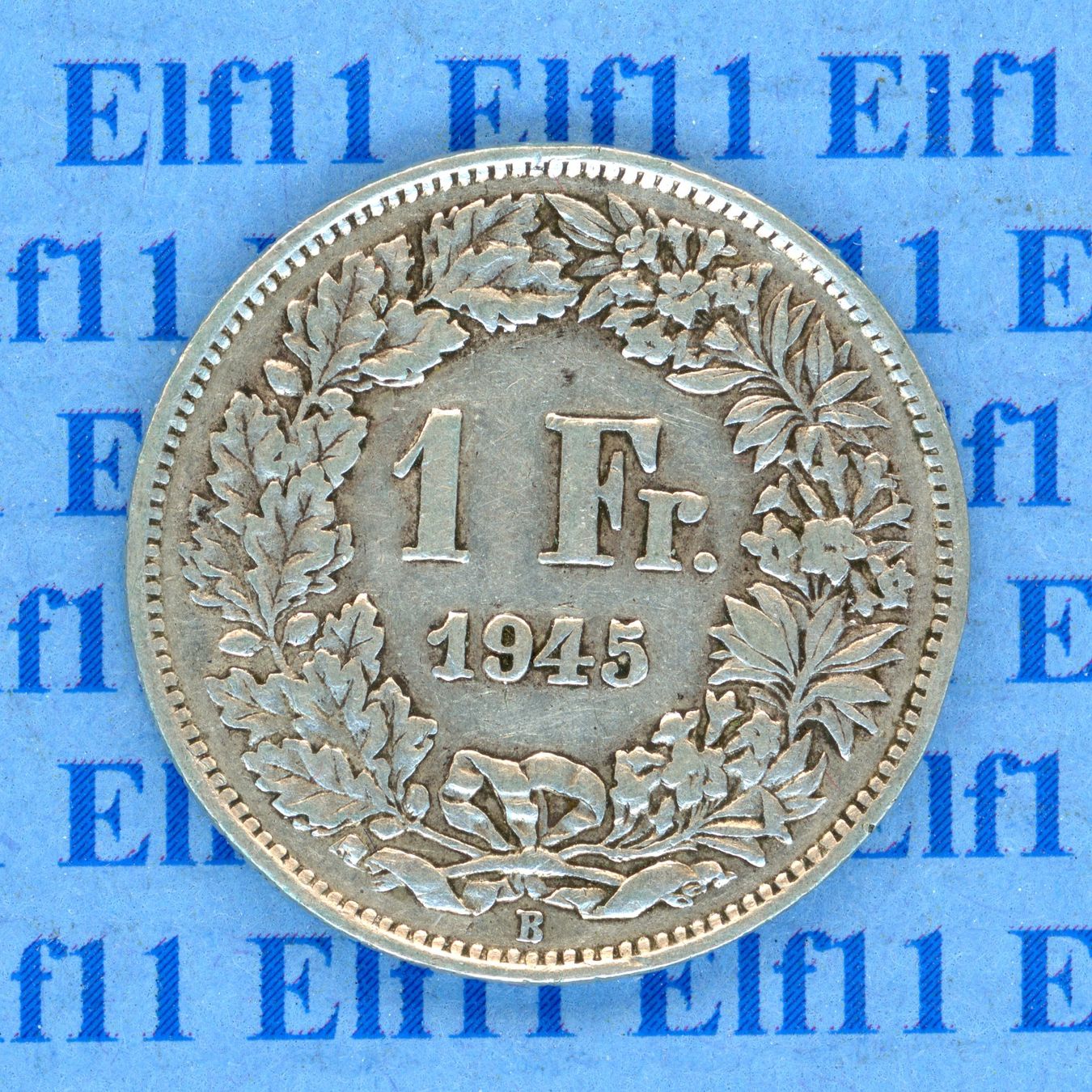 Alle Münzen: CHF___1.00 1945 ss-vz 1 Franken – Gebraucht aus Widnau von Elf11