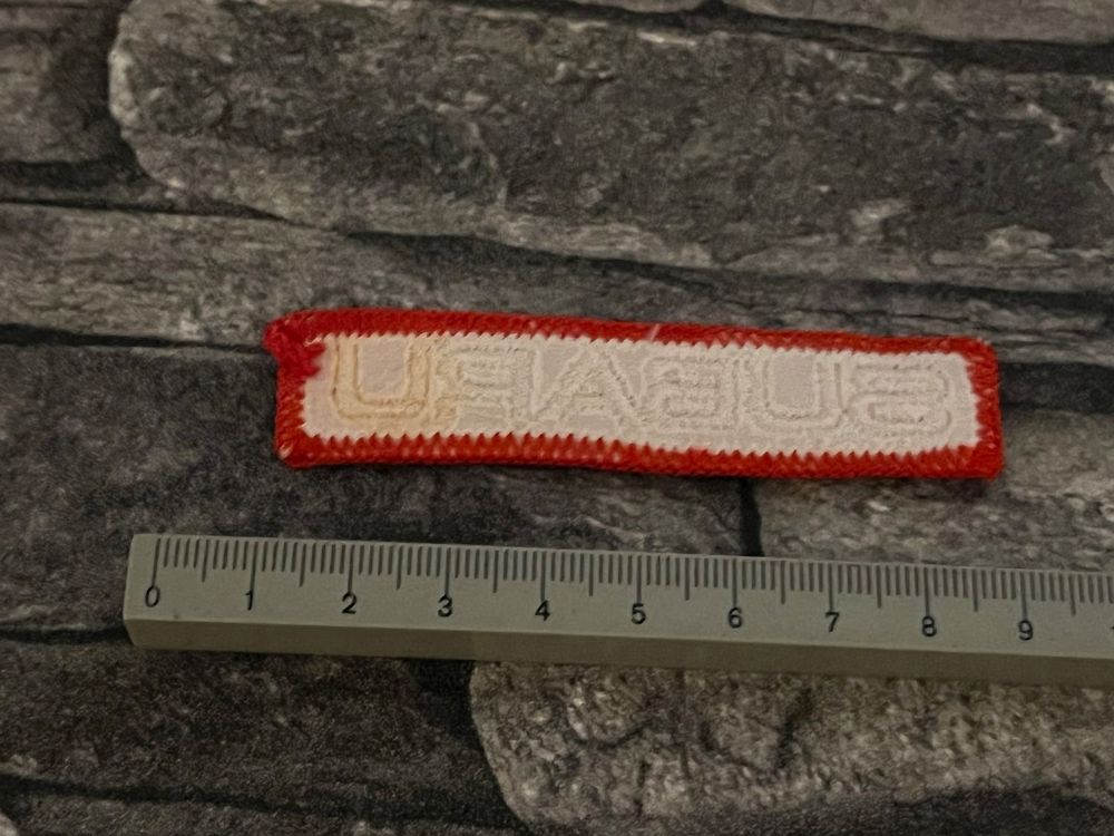 Aufnäher Patch Subaru (Gebraucht) in Deitingen für CHF 9.95 – mit ...