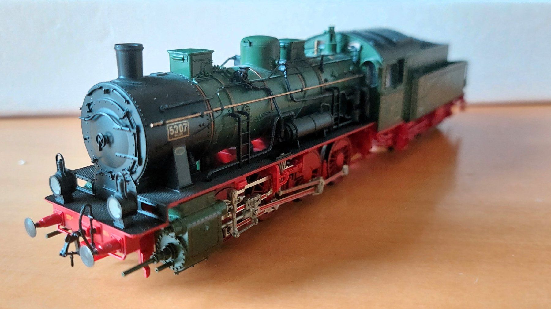 Fleischmann Modelleisenbahnen: Fleischmann 4891 - Dampfzug mit G8 der K.P.E.V. – Neu (gemäss Beschreibung) aus Rotkreuz von MOBAHN-1zu87 4