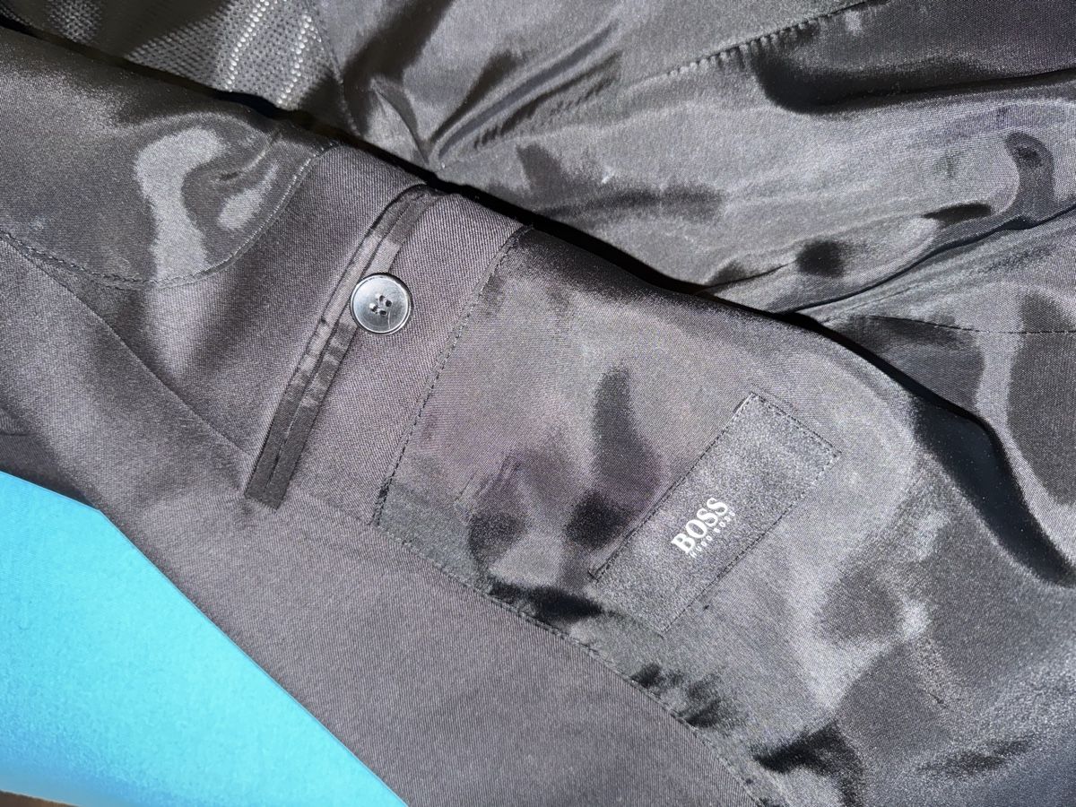 Hugo Boss Completi: Sakko Hugo Boss Super 120 und Hemd Navyboot – Nuovo (secondo la descrizione) da Cham venduto da rub_tk8b 3