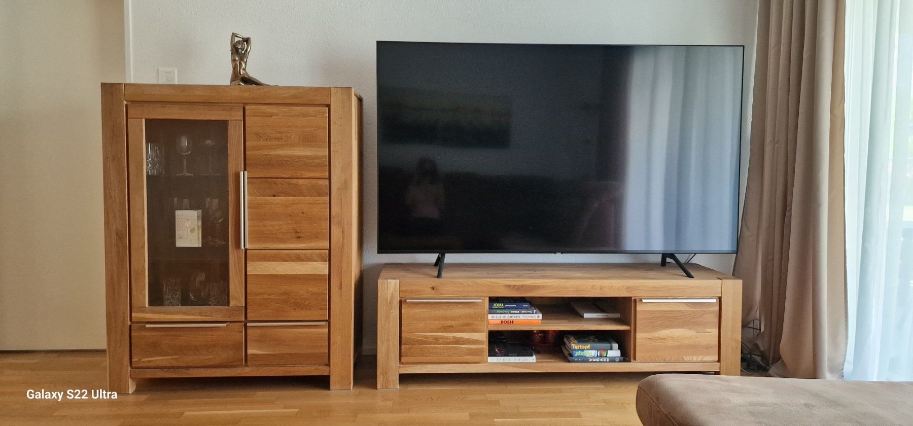 Mobili TV: Massivholz: Vitrinenschrank + Lowboard/Sideboard – Usato da Scherzingen venduto da Sierra91