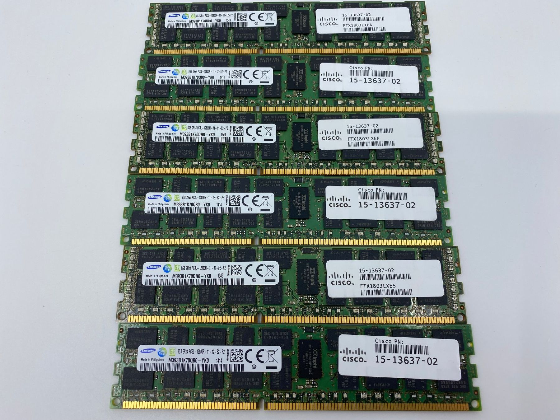 Samsung Memoria / RAM: 8GB 2Rx4 PC3L 12800R Memory – Usato da Langwiesen venduto da Restposten-24
