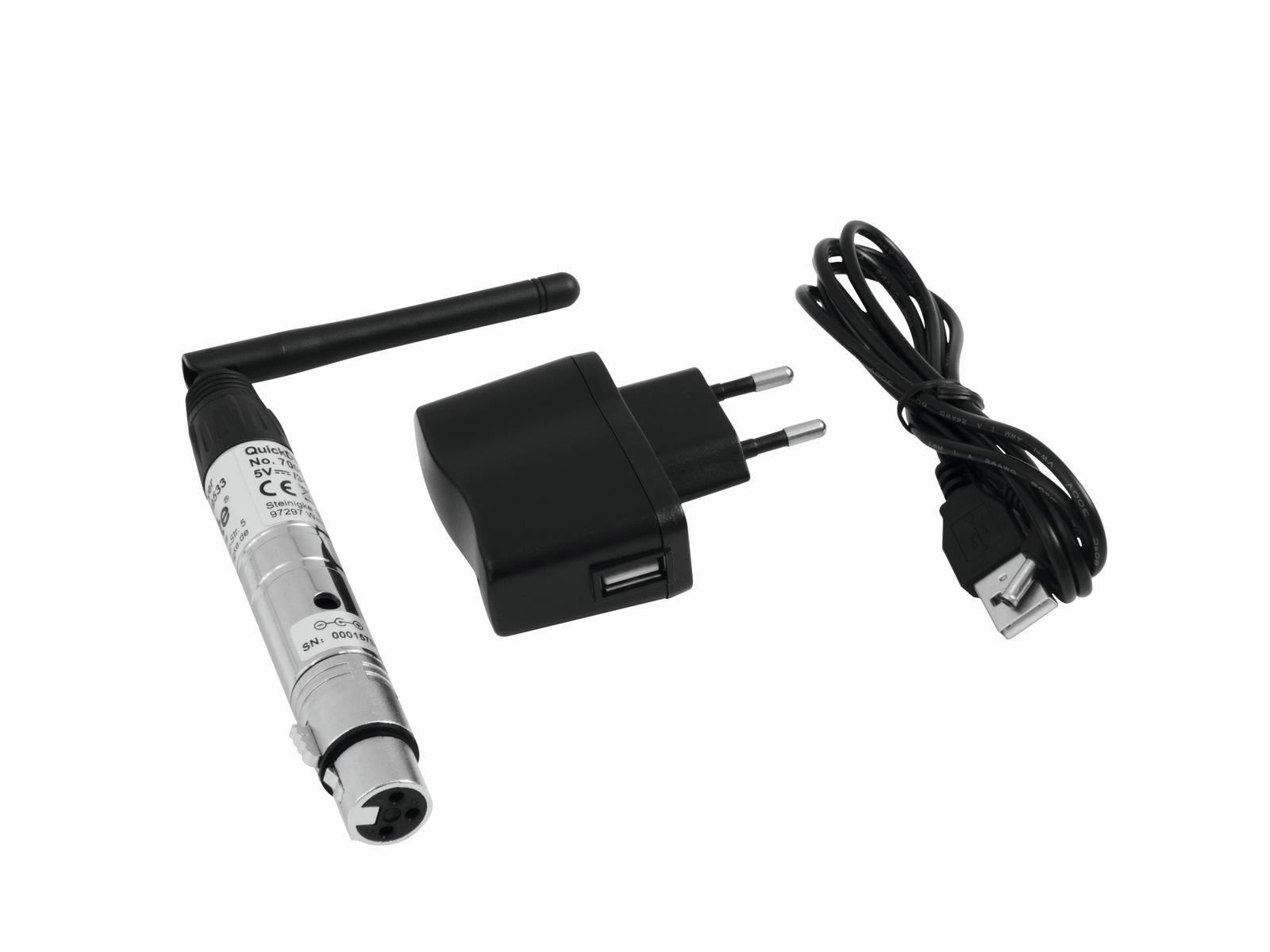 Illuminazione & Effetti luce: EUROLITE QuickDMX Funkempfänger – Nuovo e nell'imballaggio originale da Däniken SO venduto da Profog1