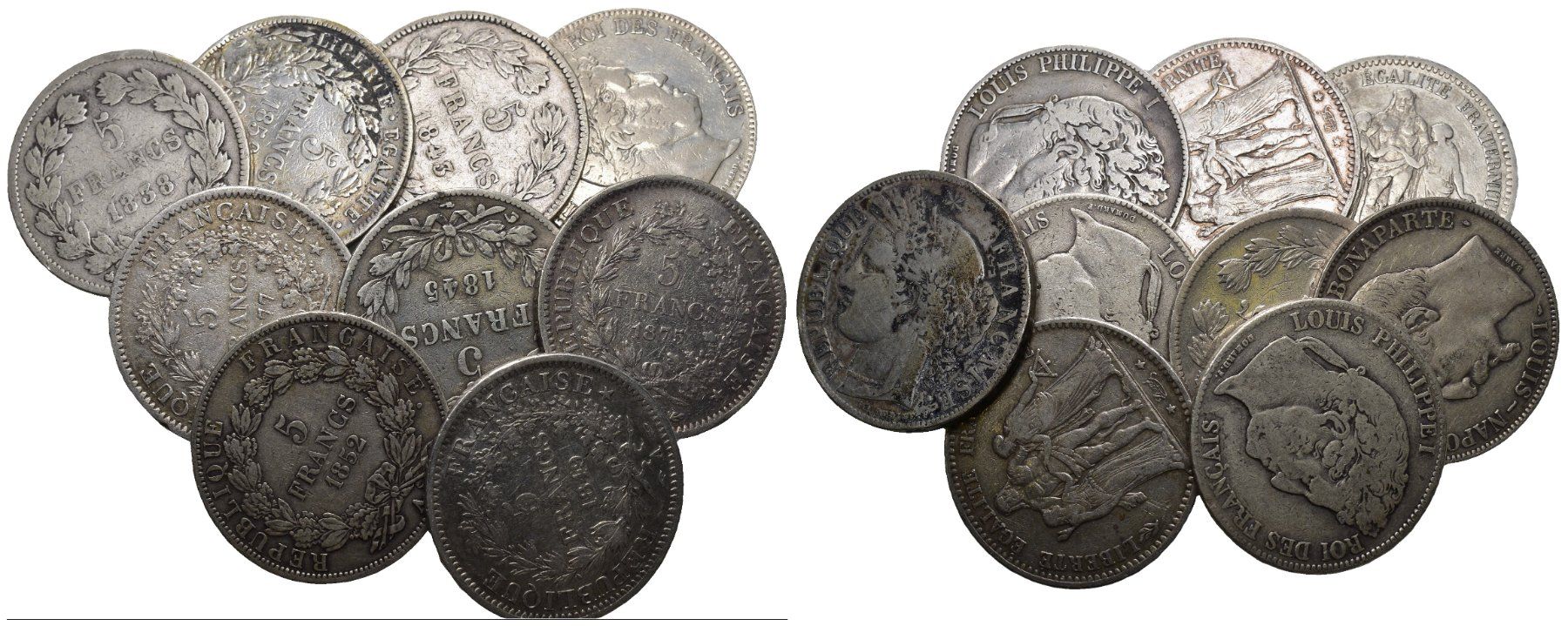 Tutti le monete: Frankreich Lot Silber – Usato da Bern venduto da numismatictops