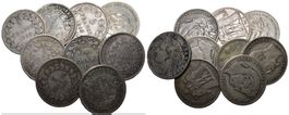 Frankreich Lot Silber