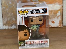 Funko Pop - Star Wars - The Mandalorian with Grogu #461