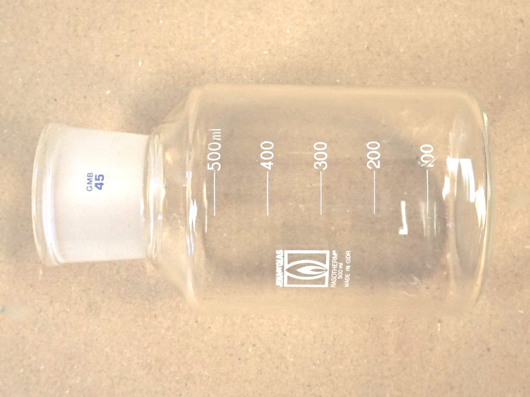 Accessori da laboratorio: Weithalsflasche mit Schliff 500 ml – Usato da Pratteln venduto da Restwert_Pratteln 3