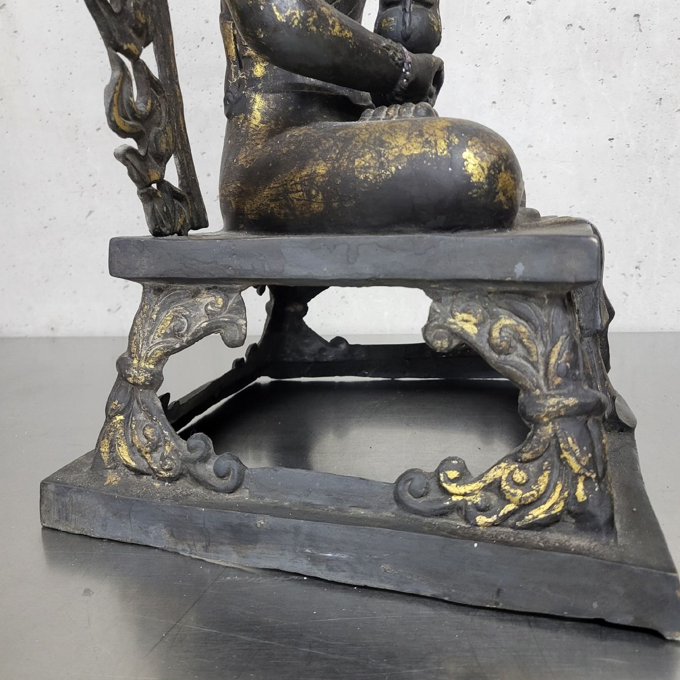 Statuette: Tara Bronze mit Restvergoldung – Usato da Zürich venduto da timbuktu03 5