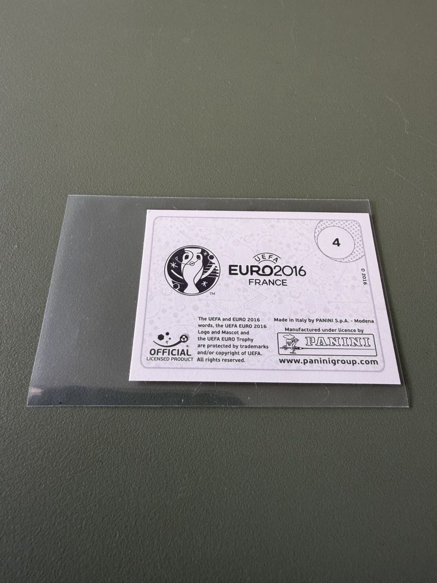 Panini Cartes à collectionner: Panini logo EM 2016 – D'occasion à Treyvaux par goali1fcea 1