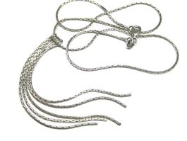 spezielle Kette Silber 925 mit Ketten Anhänger / 40cm