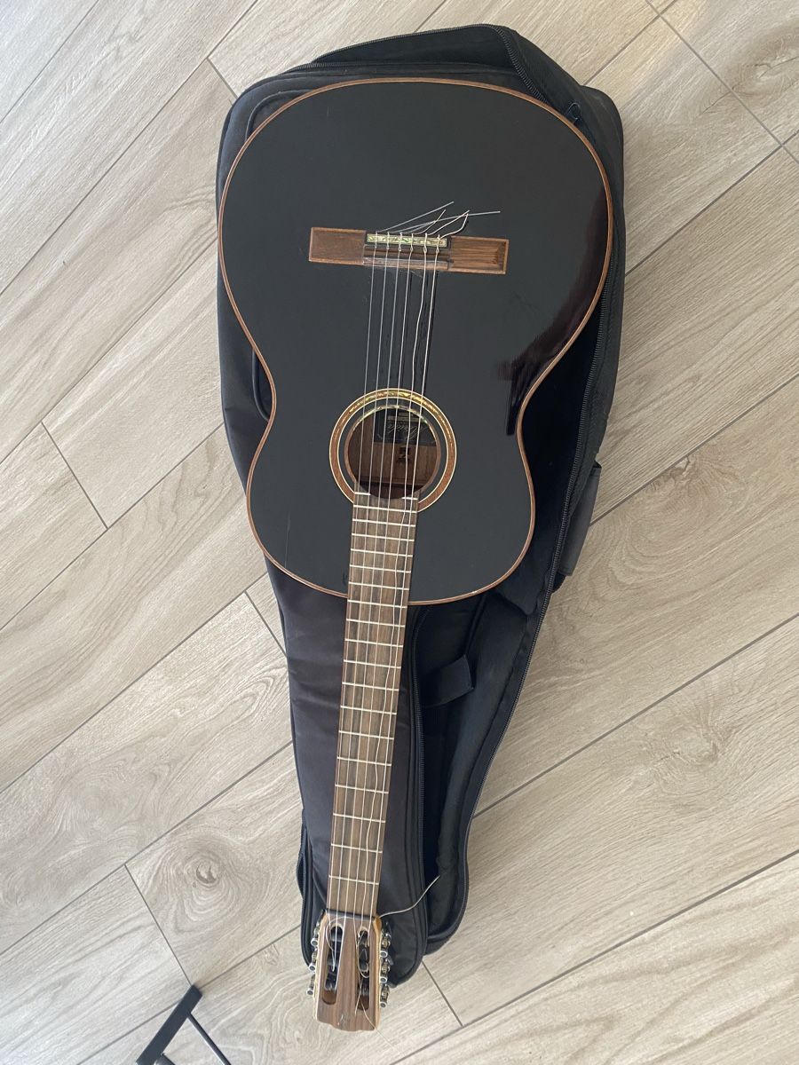 Strumenti musicali: Gitarre schwarz inkl. Tasche und Ständer – Usato da grosswangen venduto da lua_sfn7