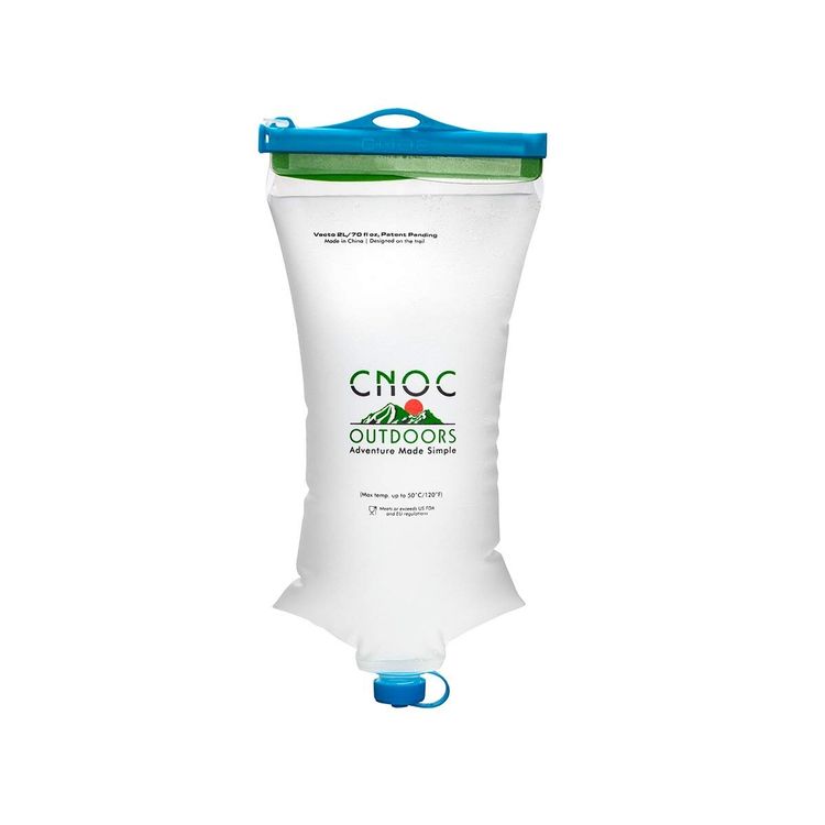Récipient Vecto 2L Cnoc Outdoors - Double Ouverture Pour Randonnée & Filtrage