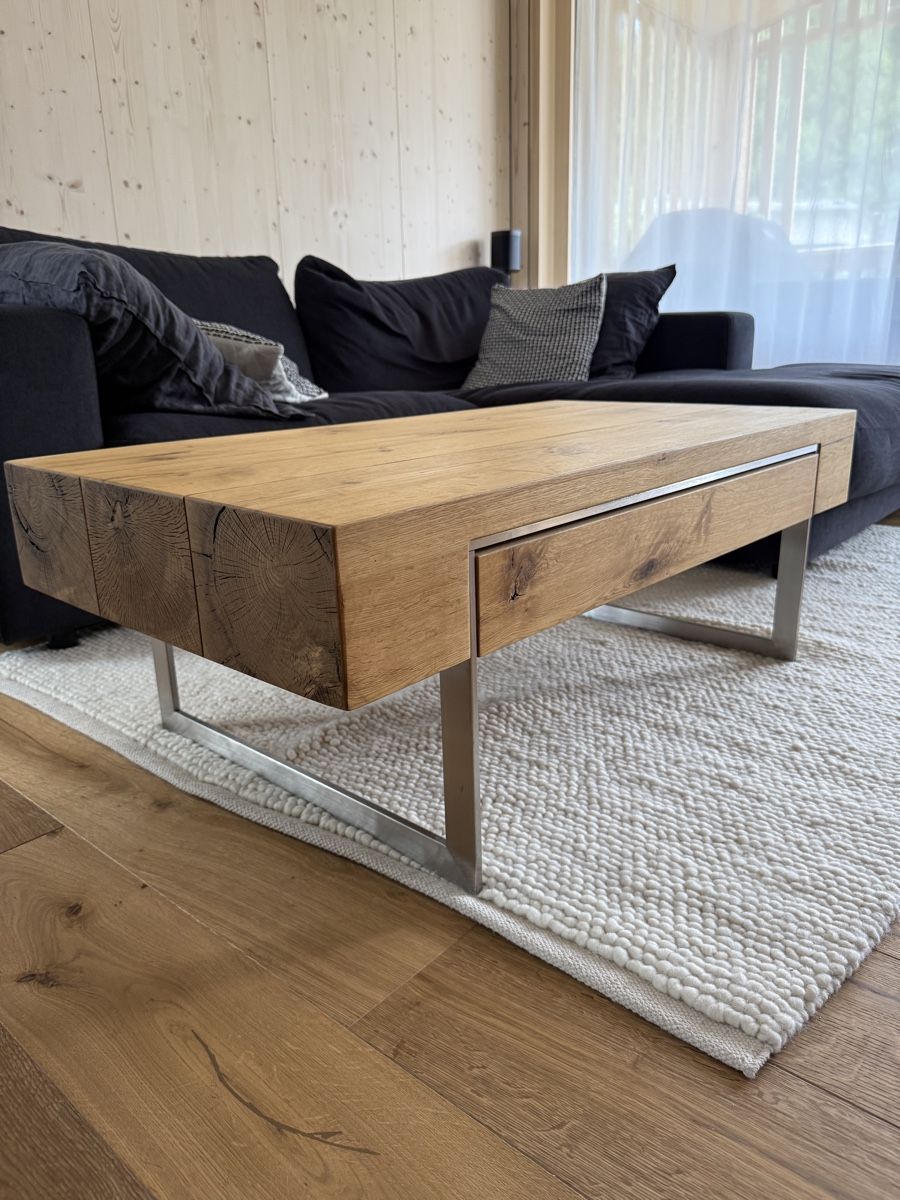 Tavoli: Couchtisch Eichenoptik – Usato da Brunnen venduto da Zuegi5