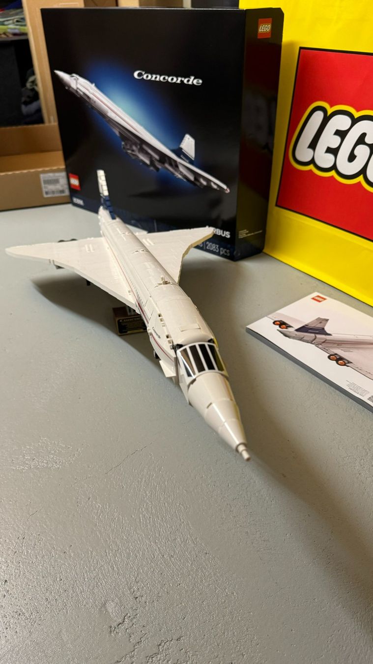 Lego Kit di costruzioni: LEGO CONCORDE 10318 – Usato da Sonvico venduto da youtuber 2