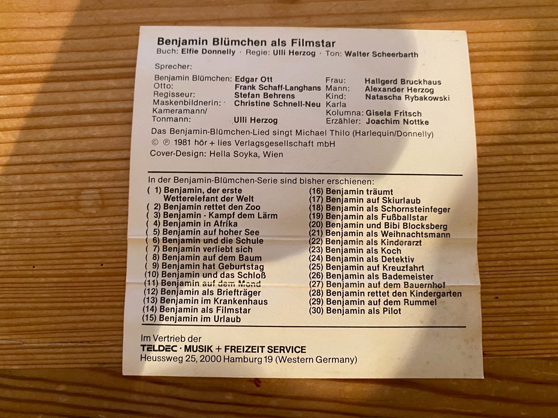 Musicassette: Kassette - Benjamin Blümchen (Folge 14) – Usato da St.Gallen venduto da kingsamas 4