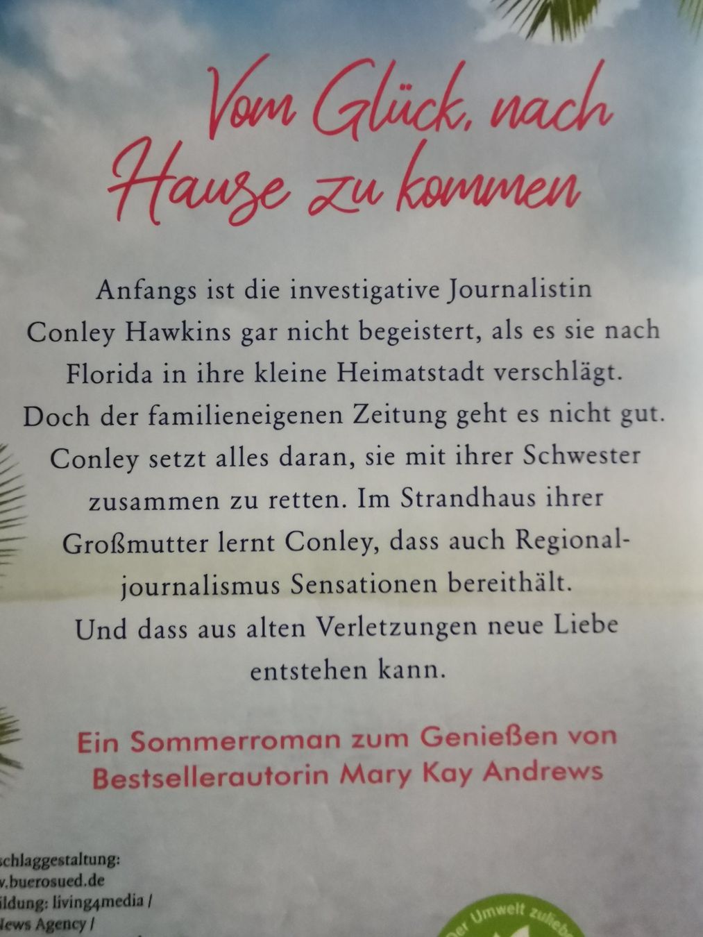 Bücher: Mary Kay Andrews - Hallo, Sommer – Gebraucht aus Kölliken von mar5742 1
