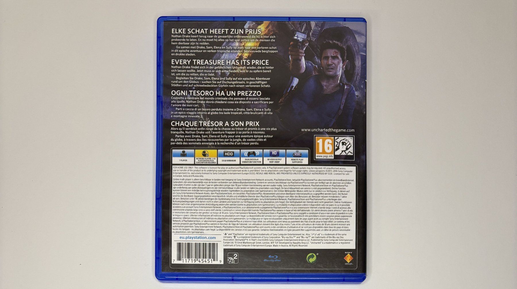 Giochi: PS4 - Uncharted 4: A Thief's End – Usato da Allschwil venduto da Bullach 2