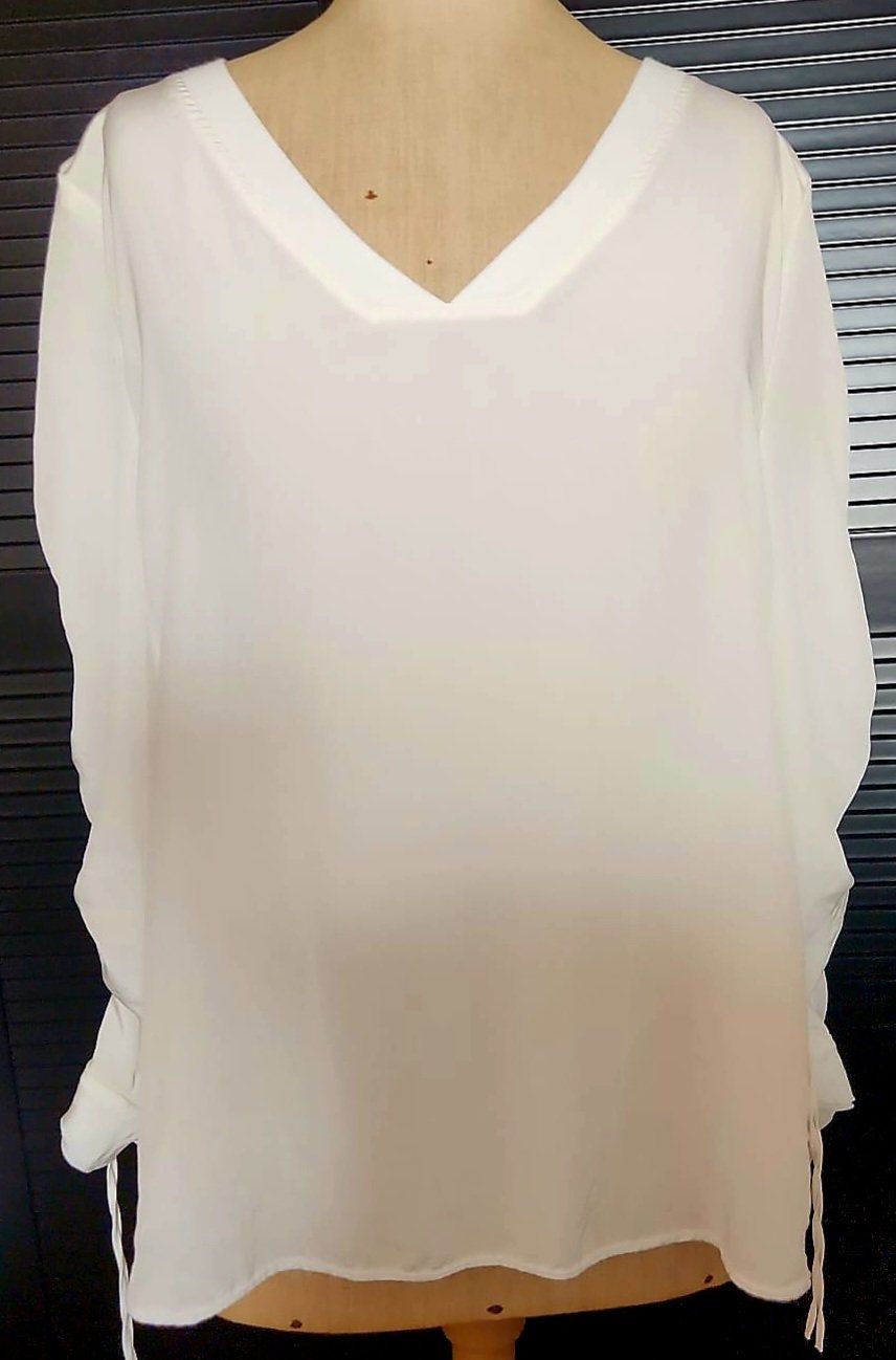 Marc Cain Camicette: Marccain Sports Bluse mit gerafften Ärmeln – Usato da Zürich venduto da Stephs13 1