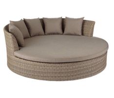Liegeinsel  Sonneninsel Gartenmöbel Rattan Loungemöbel Tages