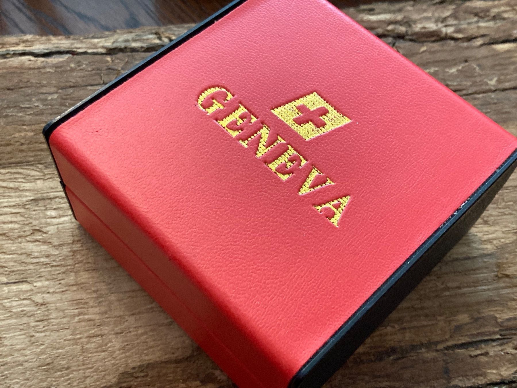Montres: Genfer Werbeuhr – Neuf (Voir description) à Luterbach par TASTENPLAYER 3