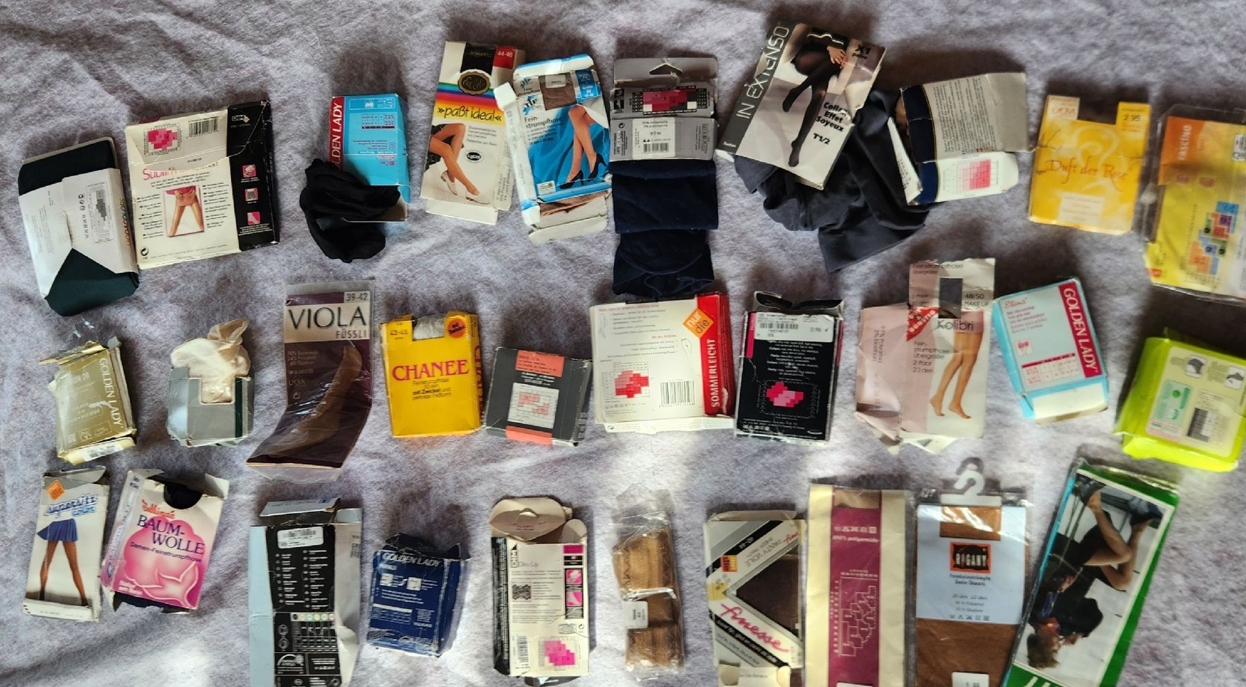 Collants: Lot  de 30 bas & collants marque diverses taille  – D'occasion à Niedergösgen par Eva2410 1