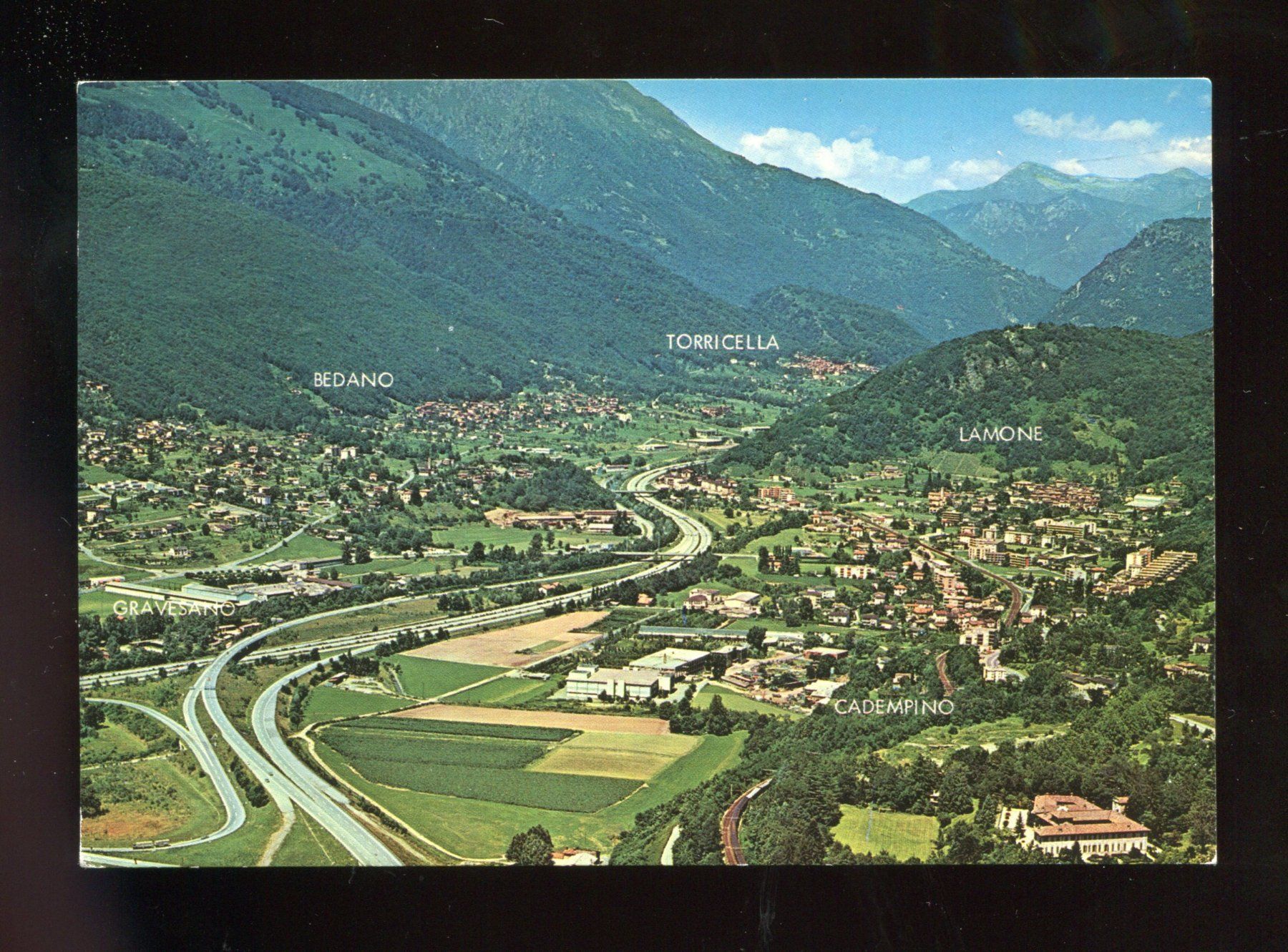 Cartoline postali: Cadempino, Lamone, Bedano, Torri, Cella – Usato da Aarau venduto da Elmaar41