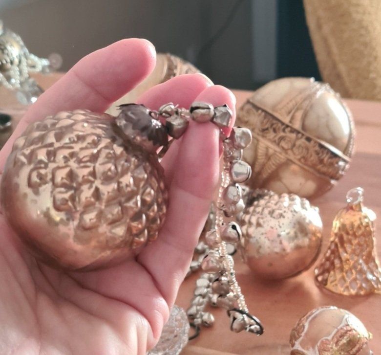 Alle Dekorationen: 16 antike Weihnachtskugeln, diverse Grössen – Gebraucht aus Winterthur von bibummi 8
