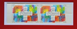 700 JAHRE EIDGENOSSENSCHAFT 807 - 810 MARKENHEFT 60 ET 1991