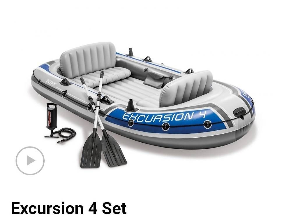 Bateaux: Intex Excursion Schlauchboot – D'occasion à Gossau SG par super_soft