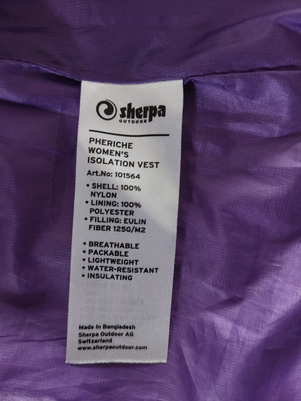 Sherpa Gilet & Giacche senza maniche: Sherpa Veste / Gilet – Usato da Münchenbuchsee venduto da Ataf_Morgana 2