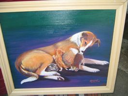 LE CHIEN ET LES PETITS CHATS