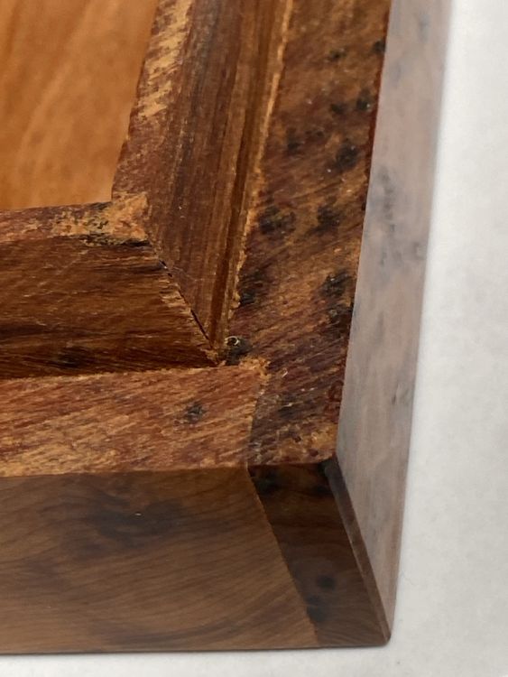 Schmuckkstchen THUJA Holz massiv, Vintage. (Gebraucht) in Biberist fr CHF  68  mit Lieferung auf Ricardo kaufen