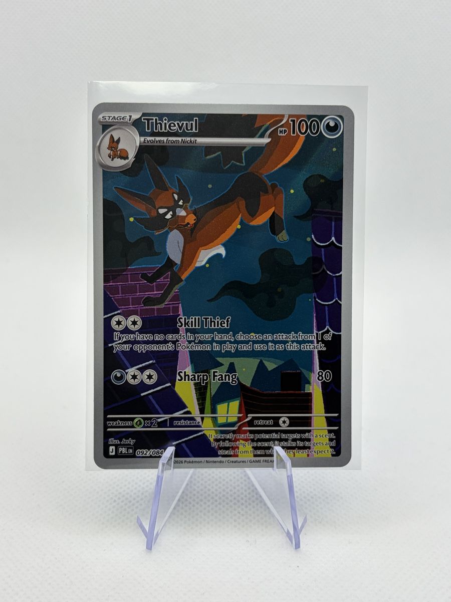 Pokémon Carte collezionabili: Thievul PBL 092/084 – Usato da Wallbach venduto da Pokemon_Switzerland