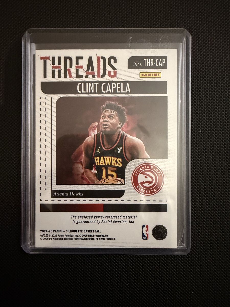 Nba Carte collezionabili: Silhouette Clint Capela – Nuovo (secondo la descrizione) da Lenzburg venduto da fastbreakcards 1