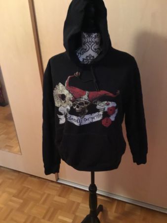 Cooler Skull Hoodie Gr L