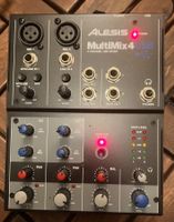 Alesis MultiMix 4 USB – kompaktes 4-Kanal-Mischpult mit USB-