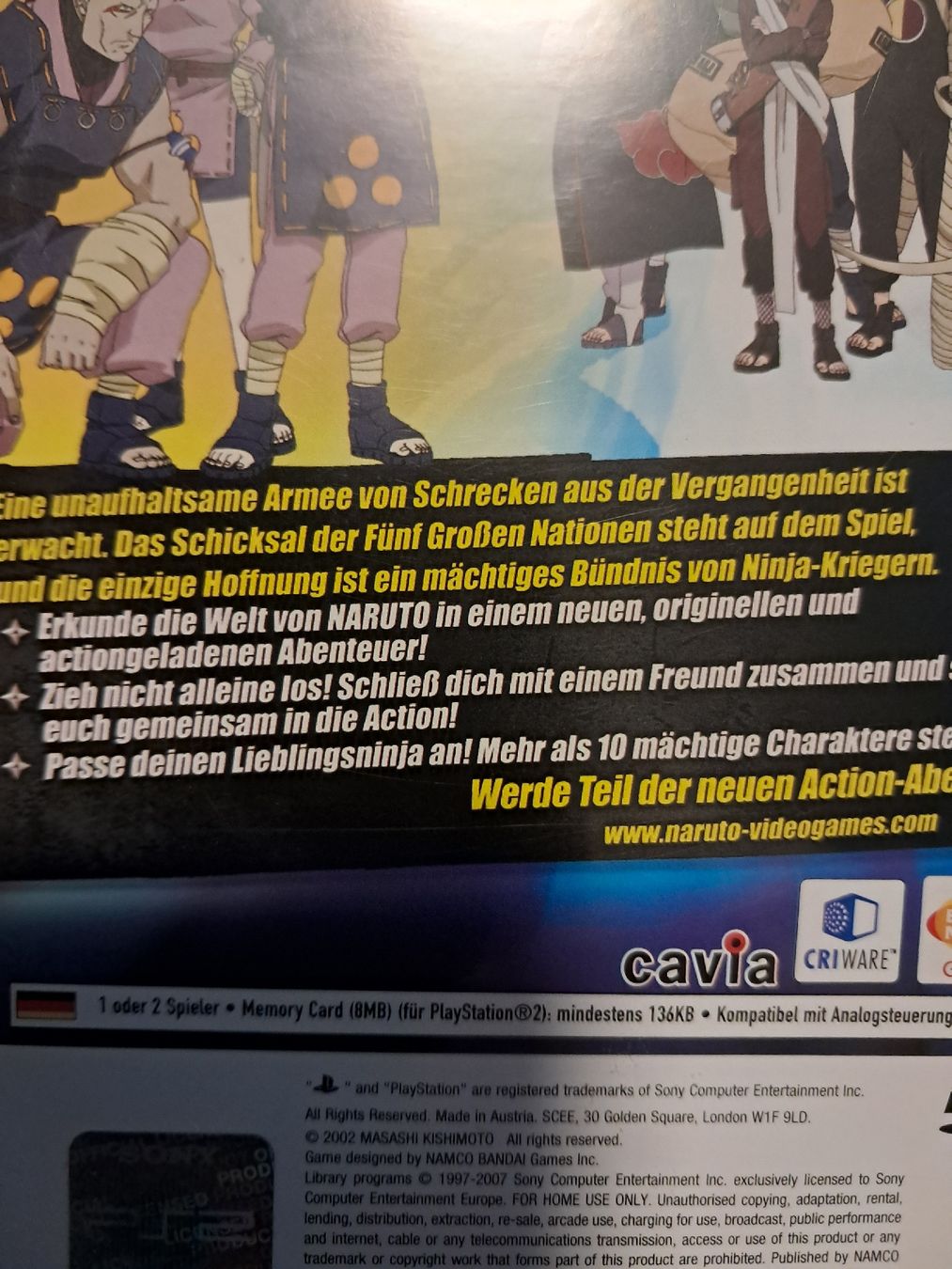 Spiele: ps2 Game Naruto – Gebraucht aus Einsiedeln von Biberchrouser76 1