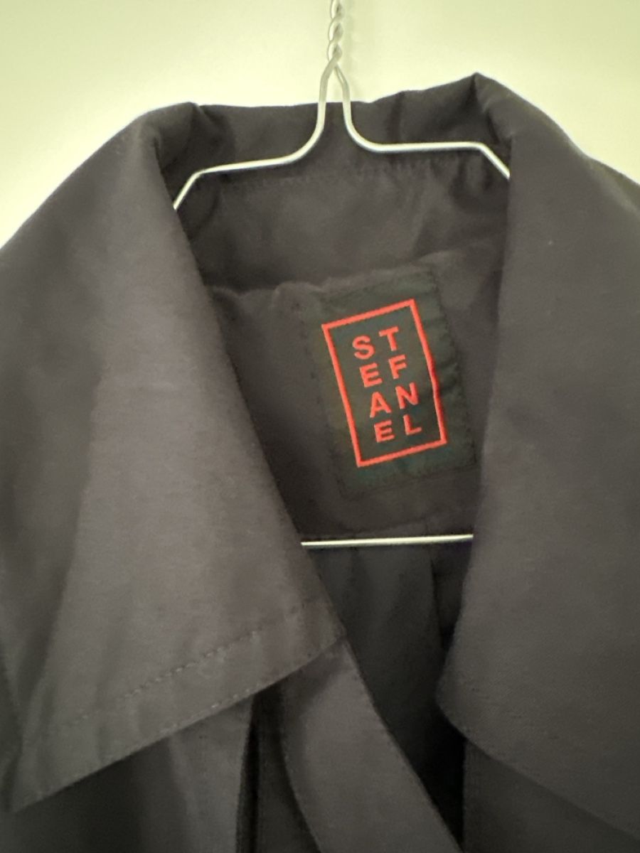 Stefanel Cappotti: Trenchcoat Stefanel (dunkelblau, Gr. 40) – Nuovo (secondo la descrizione) da Aarau venduto da catalea 1